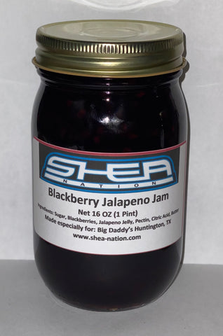 Shea Nation Blackberry Jalapeno Jam