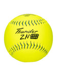 Dudley Thunder ZN Hardcore 44/375 NCS 12" Slowpitch Softballs - 4NCS12H
