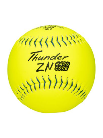 Dudley Thunder ZN Hardcore 44/375 NCS 12" Slowpitch Softballs - 4NCS12H