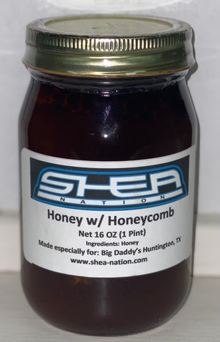 Shea Nation Honey with Honey Comb