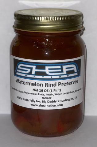 Shea Nation Watermelon Rind Preserves