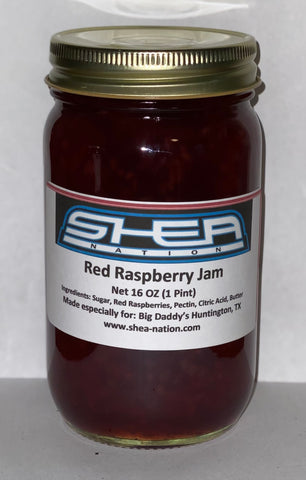 Shea Nation Red Raspberry Jam