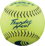 Dudley USSSA Thunder Heat Classic W Stamp Softball - Leather Cover - 12 pack