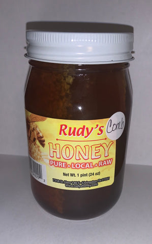 Rudy's Honey with Honey Comb
