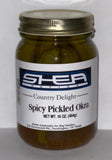 Shea Nation Spicy Pickled Okra