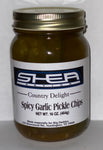 Shea Nation Spicy Garlic Pickle Chips