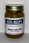 Shea Nation Jalapeno Stuffed Olives