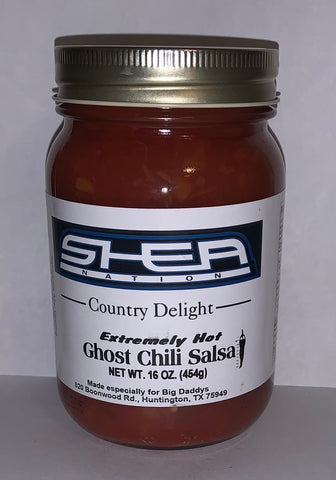 Shea Nation Ghost Chili Salsa